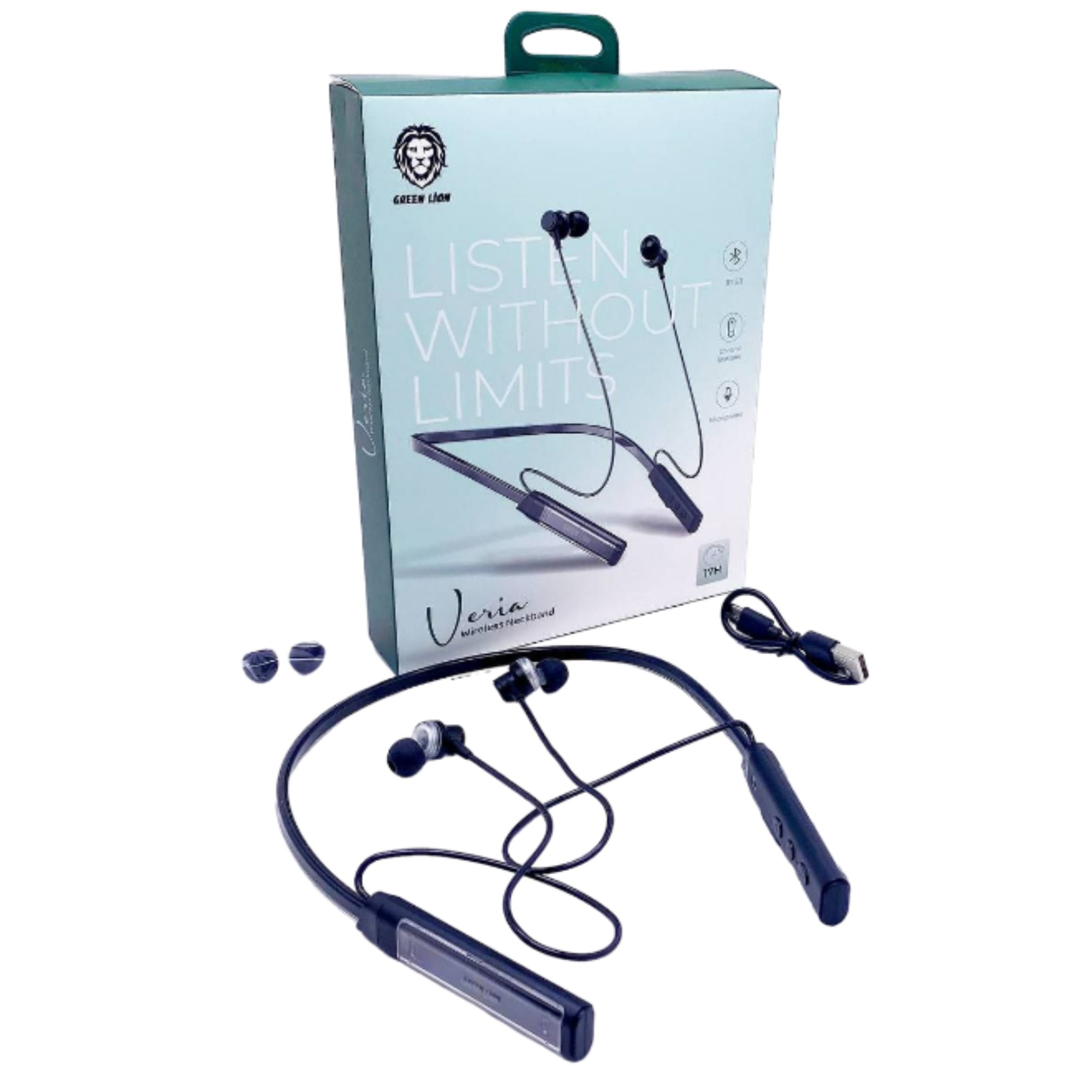 هندزفری بی سیم گرین لاین مدل VERIA neckband — تصویر ۳