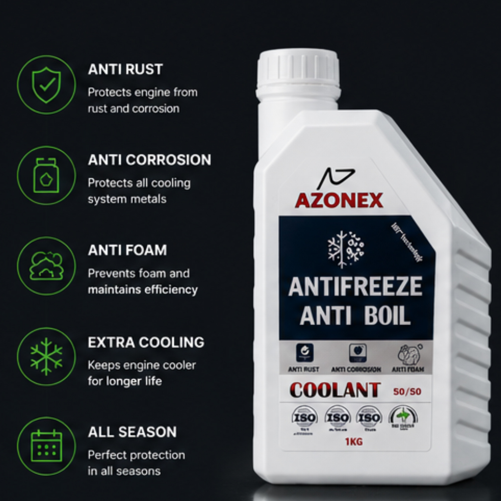 ضدیخ کولانت آماده مصرف ۱ لیتری آزونکس | AZONEX Coolant Ready To Use — تصویر ۶