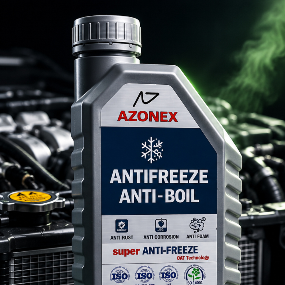 ضدیخ غلیظ ۱ لیتری آزونکس | AZONEX Antifreeze Anti-Boil — تصویر ۵