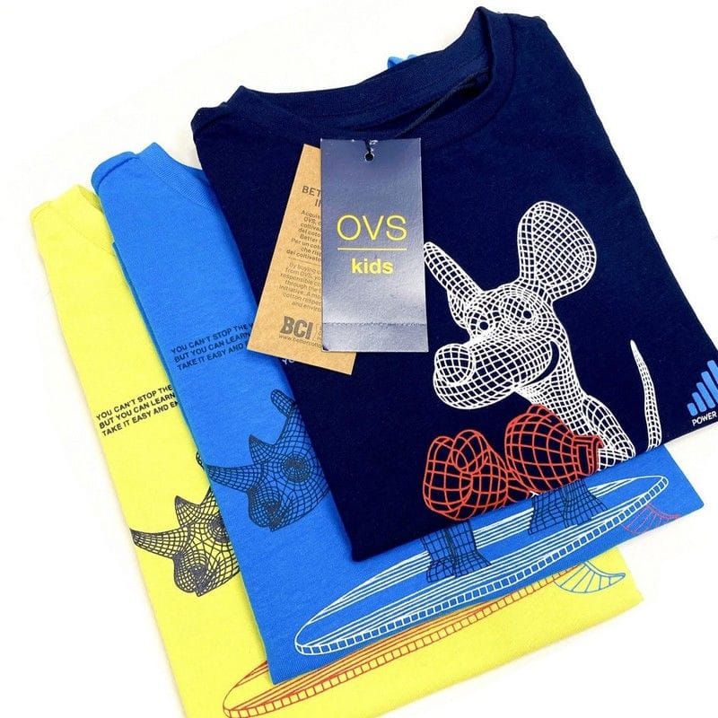 تیشرت آستین حلقه ای پسرانه برند OVS — تصویر ۶