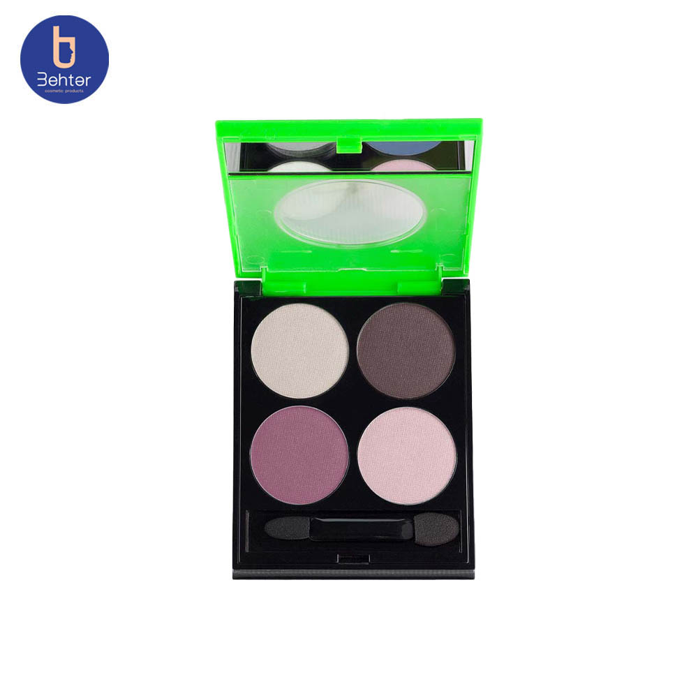 سایه چشم چهارتایی کالیستا مدل Quattroشماره 25. Callista Quattro Eyeshadow Palette, Model E25 — تصویر ۲