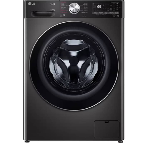 لباسشویی ال جی 12 کیلویی V9 رنگ دودی مدل F4R9BD2EE