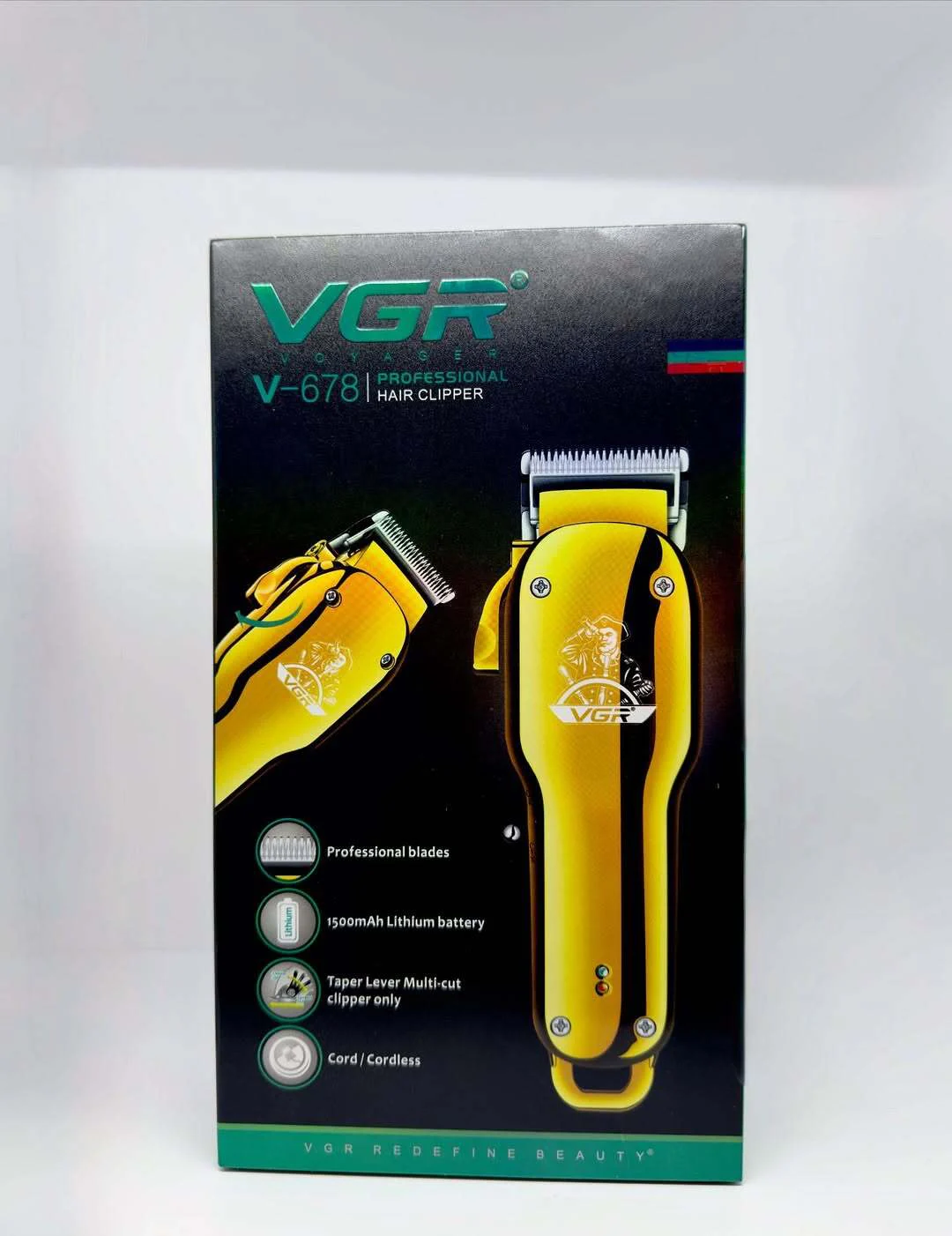 ️ ماشین اصلاح موی سر و صورت VGR مدل V-678 — تصویر ۸