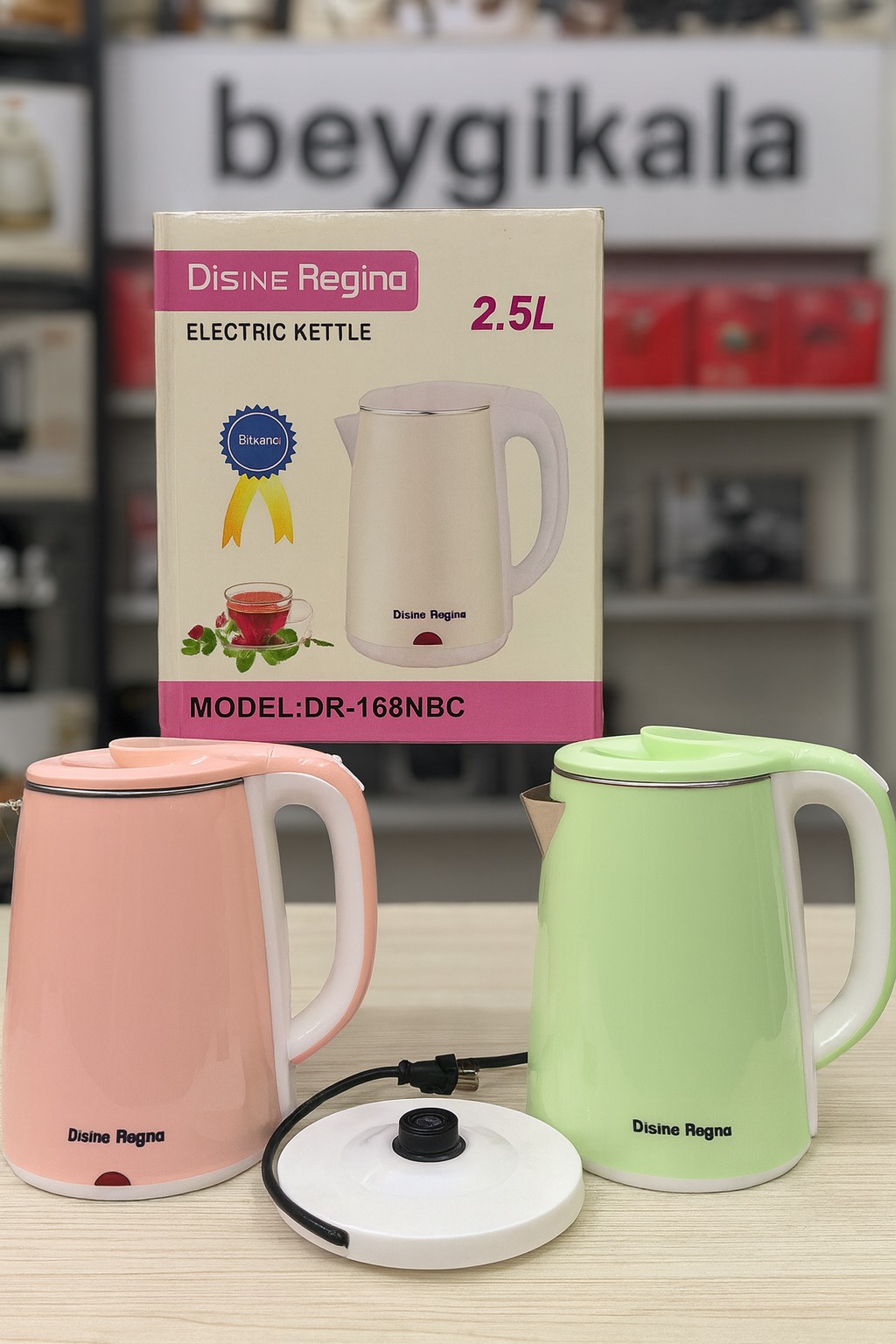 کتری برقی دسینی ۲.۵ لیتر مدل DR-168NBC