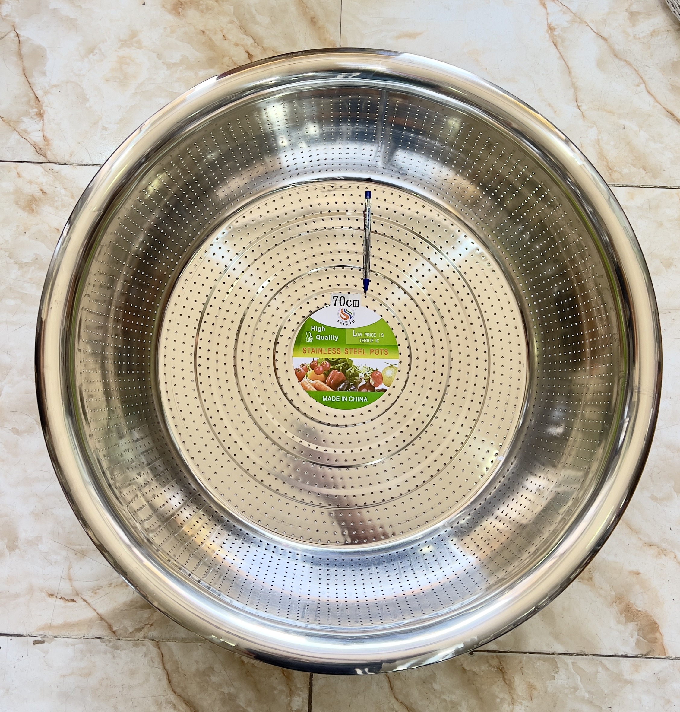 آبکش سایز بزرگ 70 سانت یونیک — تصویر ۴