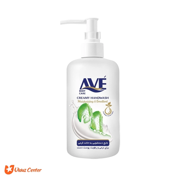 مایع دستشویی کرمی اوه با رایحه شیر و آلوئه ورا 450 گرم