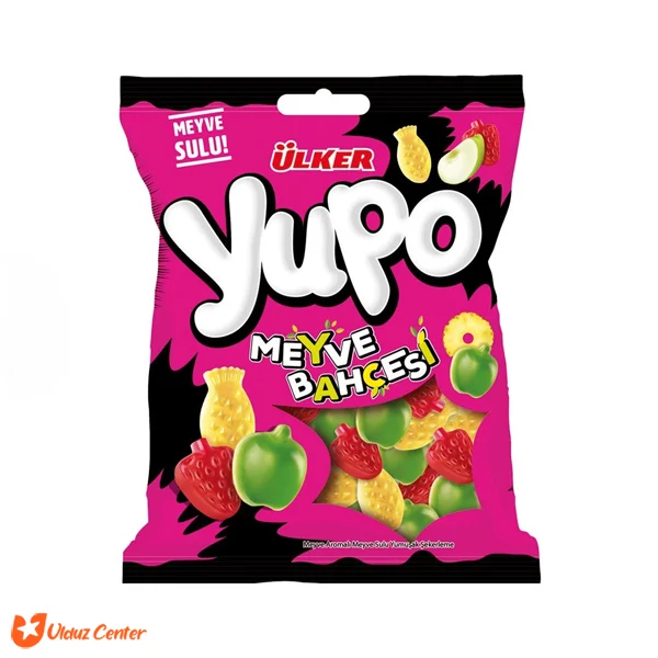 پاستیل میوه ای اولکر مدل Meyve Bahcesi وزن 80 گرم