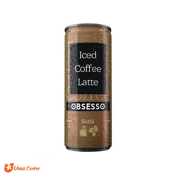 قهوه سرد obsesso مدل Coffe Latte حجم 250 میل