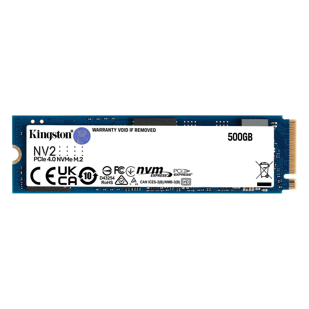 اس اس دی کینگستون مدل NV2 M.2 NVMe Gen4 ظرفیت 500 گیگابایت — تصویر ۲