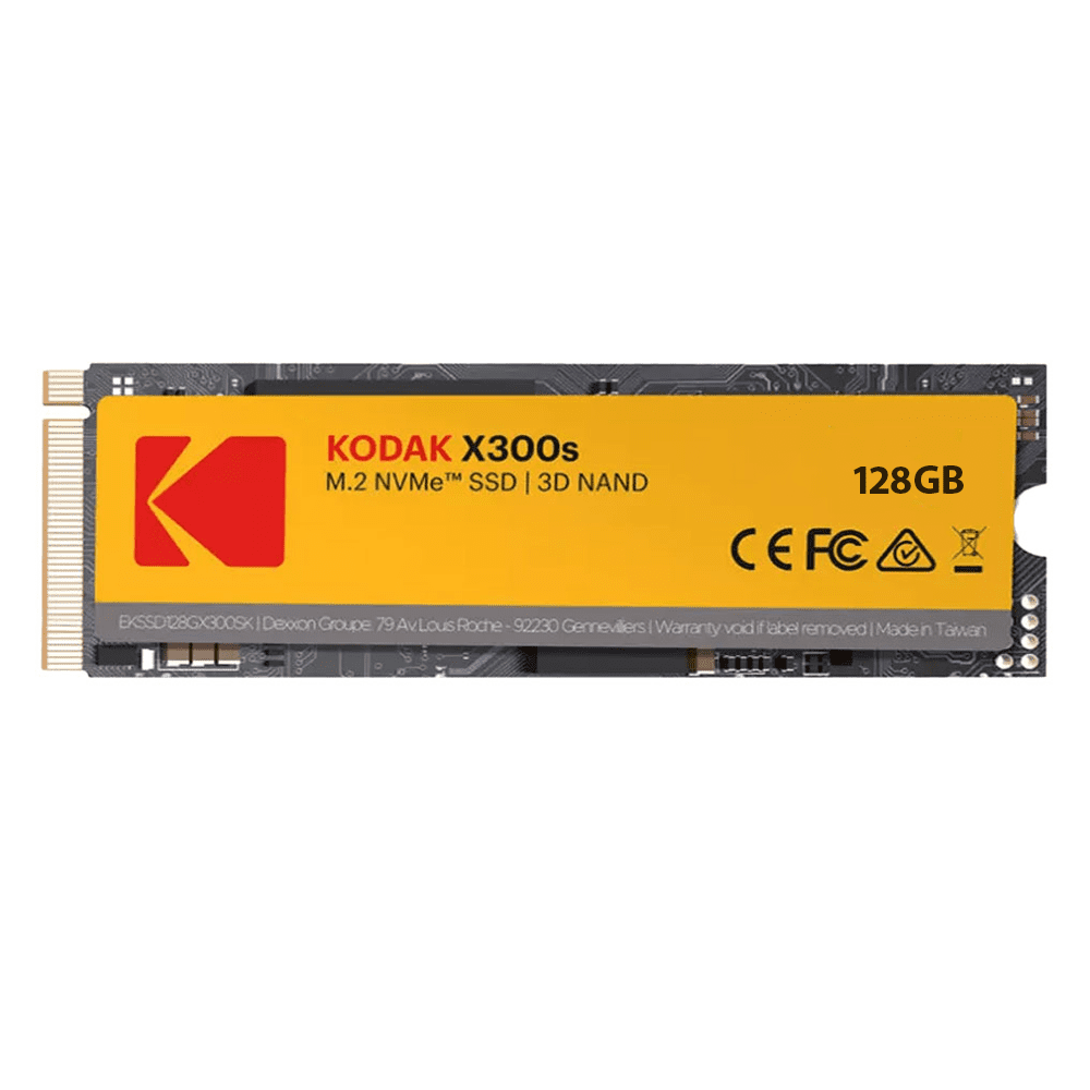 اس اس دی اینترنال کداک M2 2280 NVMe مدل X300s ظرفیت 128 گیگابایت — تصویر ۲