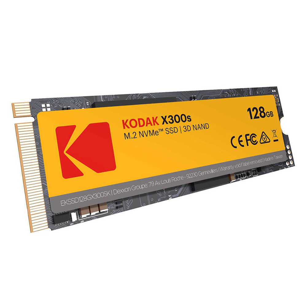 اس اس دی اینترنال کداک M2 2280 NVMe مدل X300s ظرفیت 128 گیگابایت — تصویر ۳