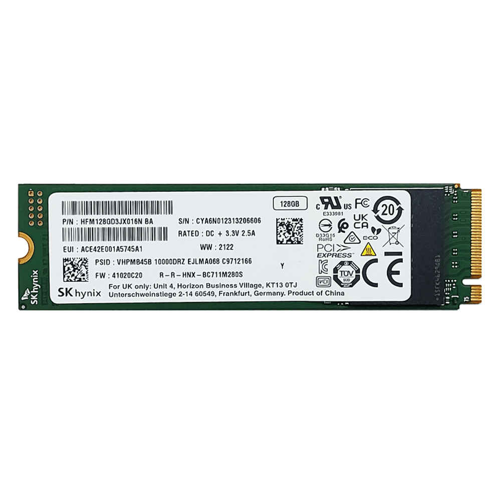 اس اس دی اینترنال هاینیکس M2 2280 NVMe مدل BC711 ظرفیت 128 گیگابایت