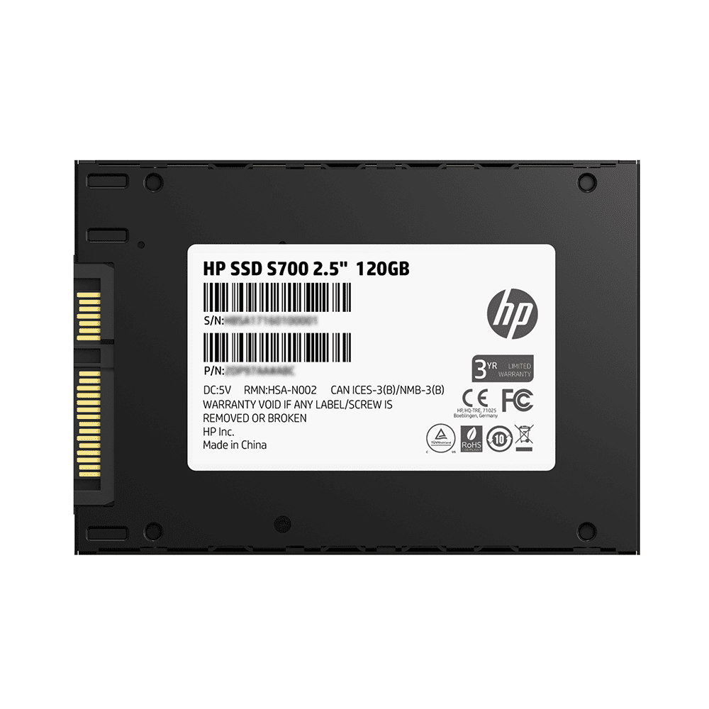 اس اس دی اینترنال HP مدل S700 ظرفیت 120 گیگابایت