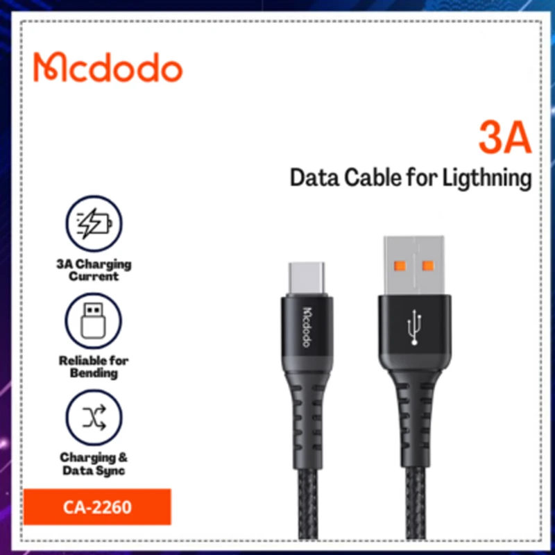 کابل تبدیل USB به لایتنینگ مک دودو مدل CA-2260 — تصویر ۴