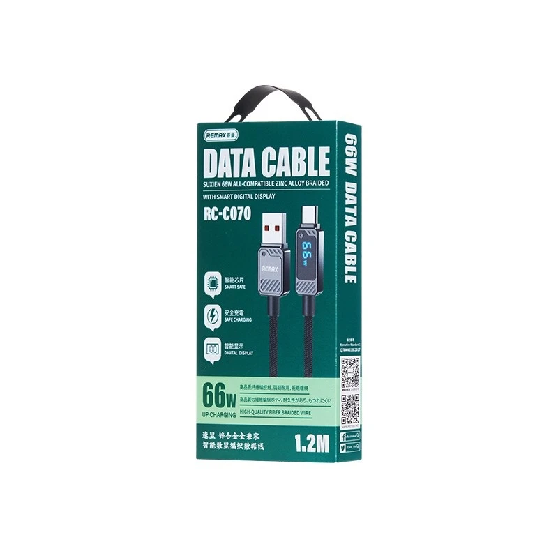 کابل تبدیل USB به USB-C ریمکس مدل RC-C070 — تصویر ۵