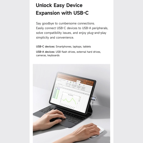 تبدیل OTG پورت USB 3.0 به Type-c مک دودو مدل OT-7400 — تصویر ۶