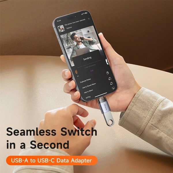 تبدیل OTG پورت USB 3.0 به Type-c مک دودو مدل OT-7400 — تصویر ۳