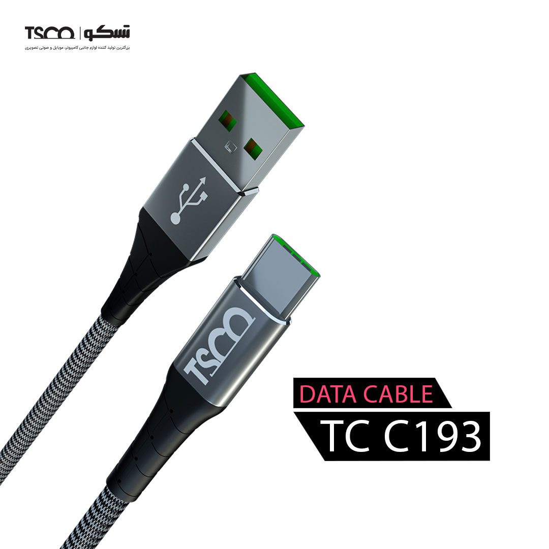 کابل شارژ تسکو مدل TCC 193 — تصویر ۳