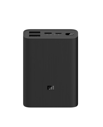 پاوربانک شیائومی مدل 3Ultra Compact PB1022ZM ظرفیت 10000 میلی‌آمپر
