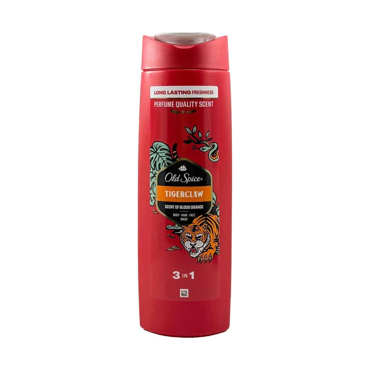 شامپو بدن الد اسپایس مدل Tiger Claw Shower Gel حجم 400 میلیلیتر