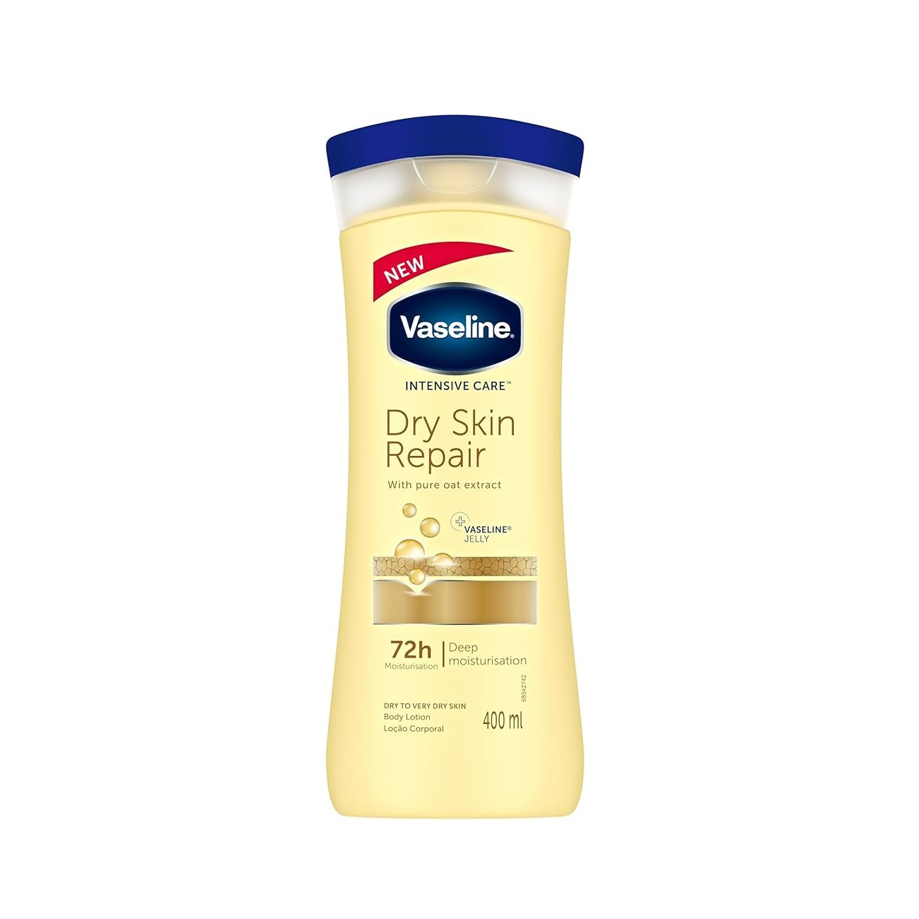 لوسیون بدن وازلین مدل Dry Skin Repair حجم 400 میلی‌لیتر — تصویر ۲