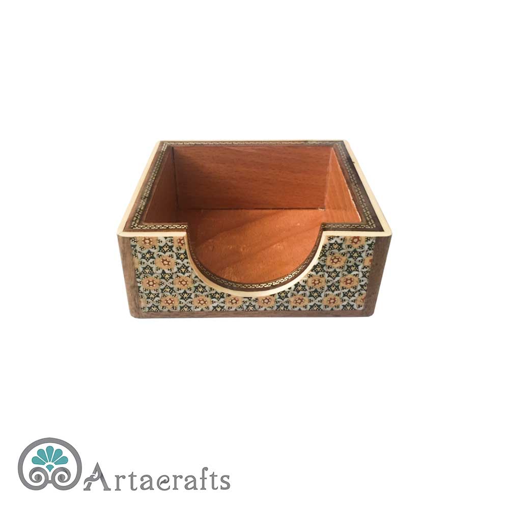 جای کاغذ یادداشت خاتم کاری
