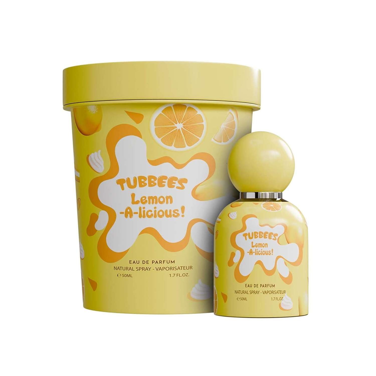 عطر کودک گرندیور مدل Tubbees Lemon A Licious حجم 50 میلی لیتر