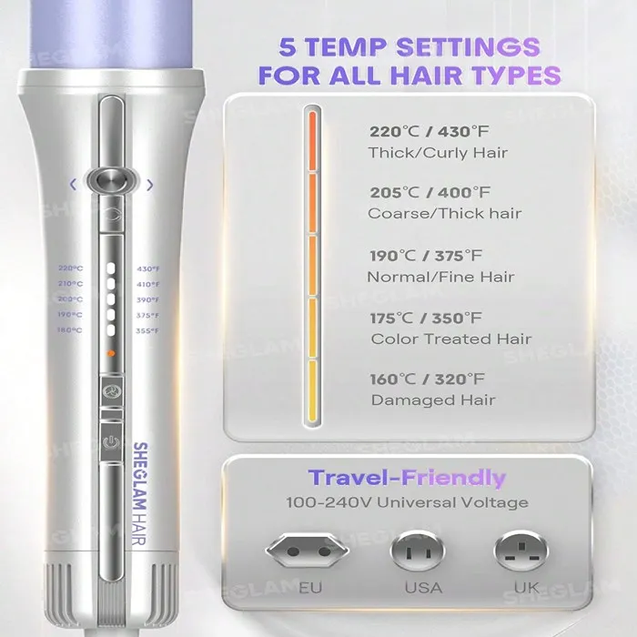 فر کننده و حالت دهنده مو شیگلم Airflow Styler Pro — تصویر ۷