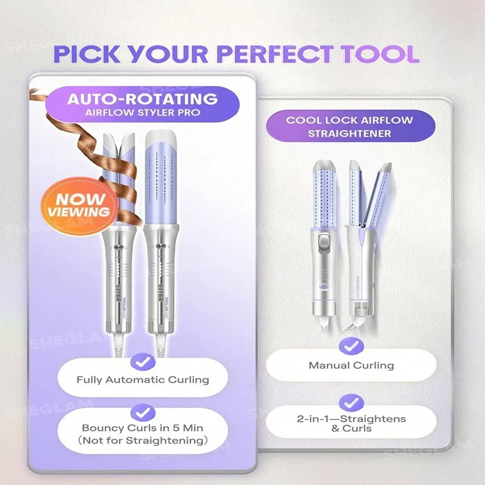 فر کننده و حالت دهنده مو شیگلم Airflow Styler Pro