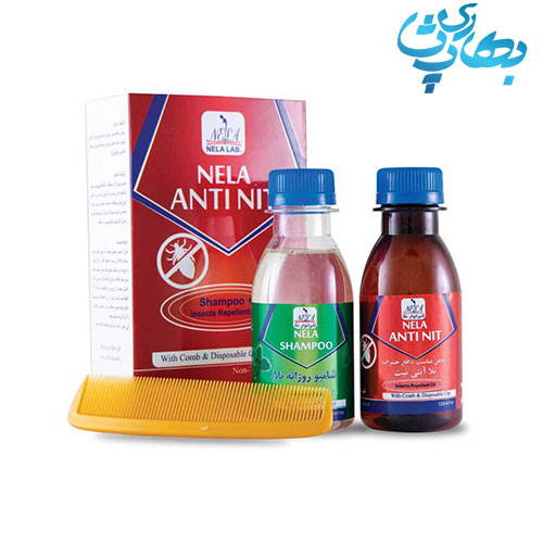 روغن و شامپو شپش نلا — تصویر ۲