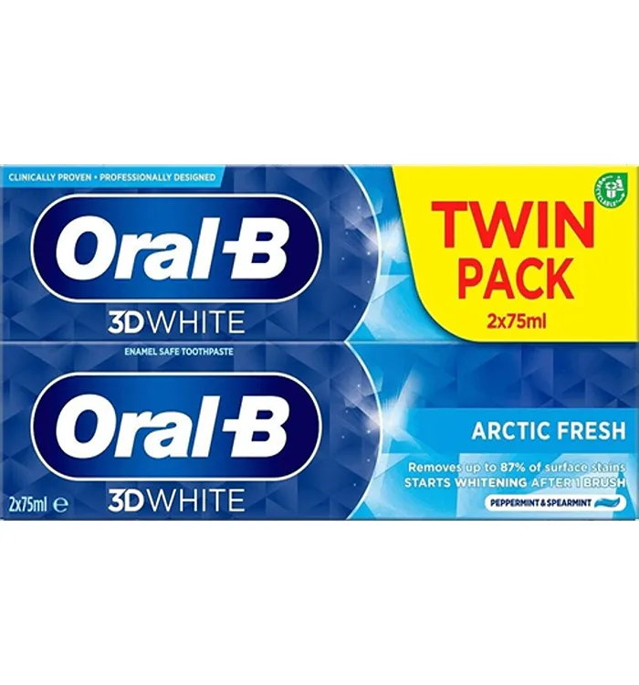 خمیر دندان اورال بی arctic fresh — تصویر ۳