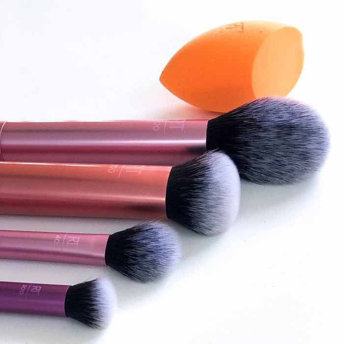 ست براش و اسفنج آرایشی ریل تکنیک 5 تیکه تک پد — تصویر ۴