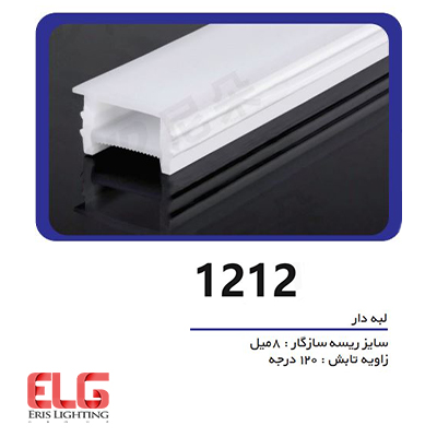 لاینر سیلیکونی لبه دار سایز 12 در 12 میلی متر