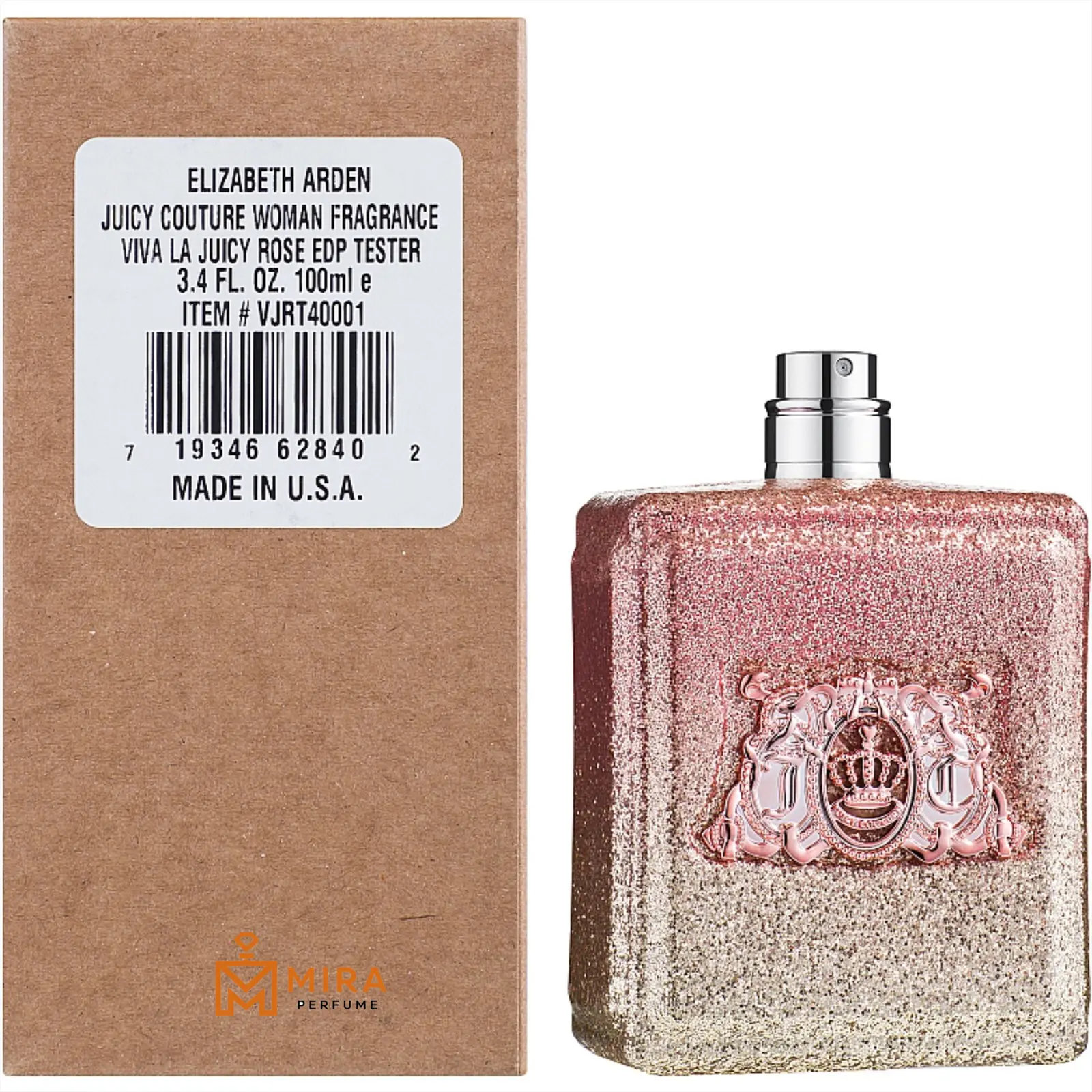 ادکلن جویسی کوتور ویوا لا جویسی رز تستر Juicy couture viva la Juicy rose