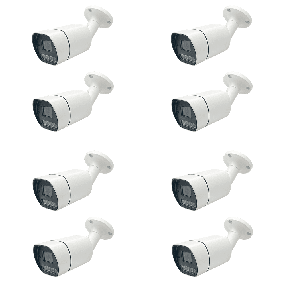 پکیج 8 کانال دوربین مداربسته 5 مگاپیکسل دید در شب رنگی IP کد HP-60Qi-8c — تصویر ۳