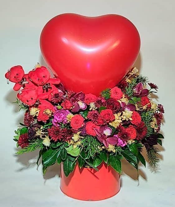 باکس گل منیمال مناسبتی طرح نوشین