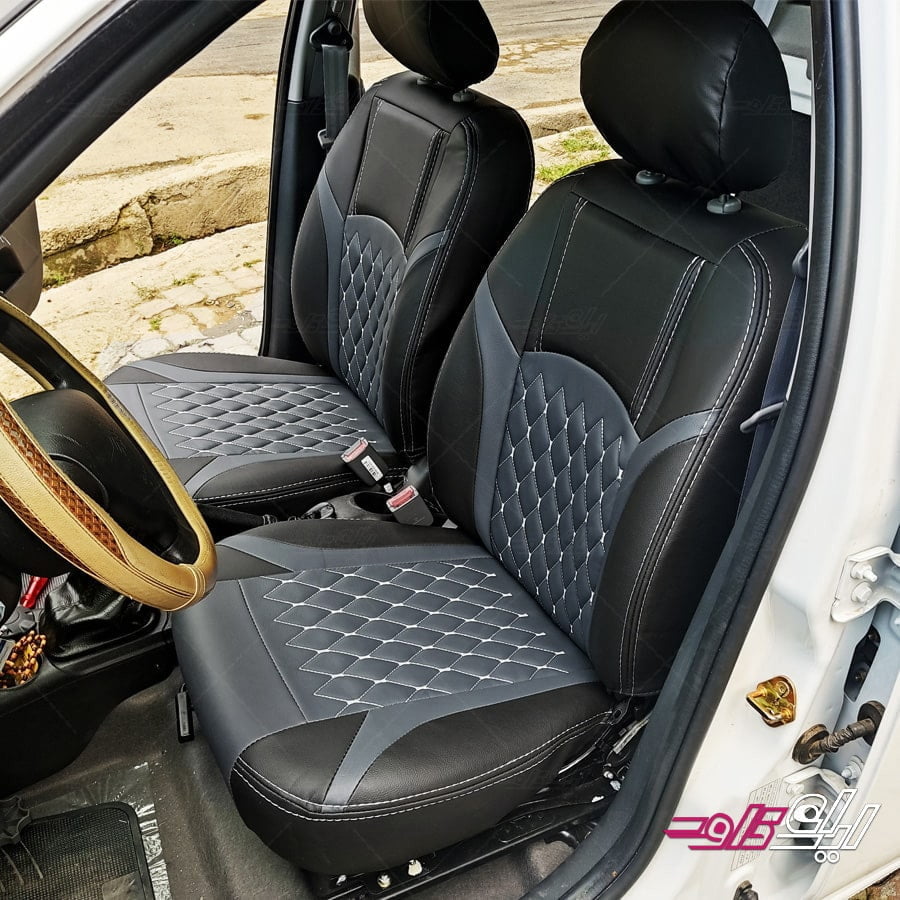روکش صندلی تمام چرم پراید 131 و 132 (3264) — تصویر ۴