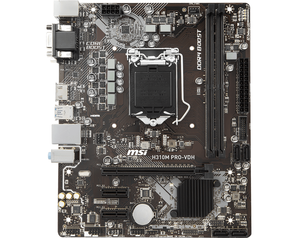 مادربرد MSI H310M PRO-VDH — تصویر ۵