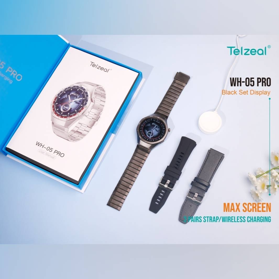 ساعت هوشمند مقاوم در برابر آب تلزیل مدل Telzeal WH-05 PRO MAX Screen — تصویر ۵
