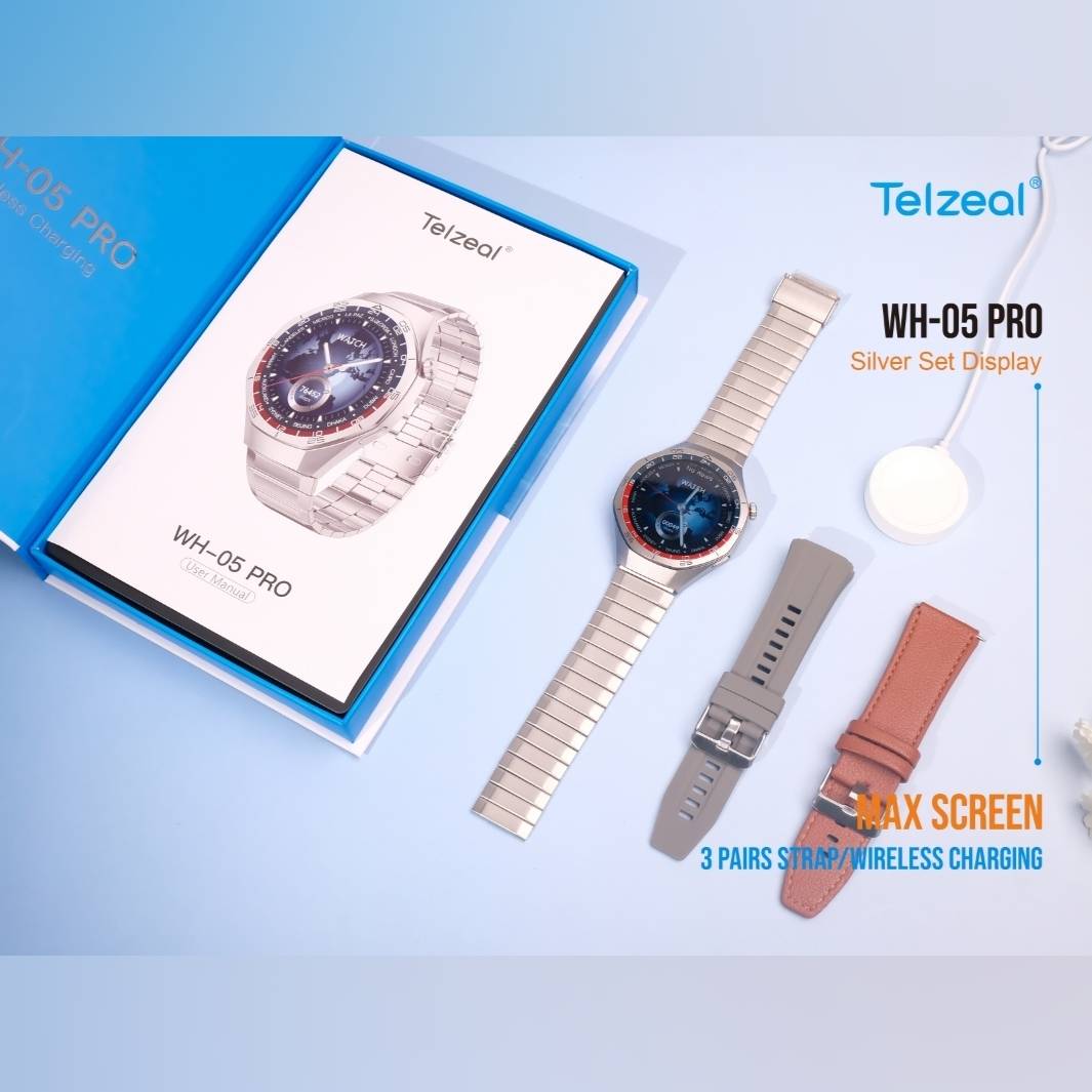 ساعت هوشمند مقاوم در برابر آب تلزیل مدل Telzeal WH-05 PRO MAX Screen — تصویر ۶