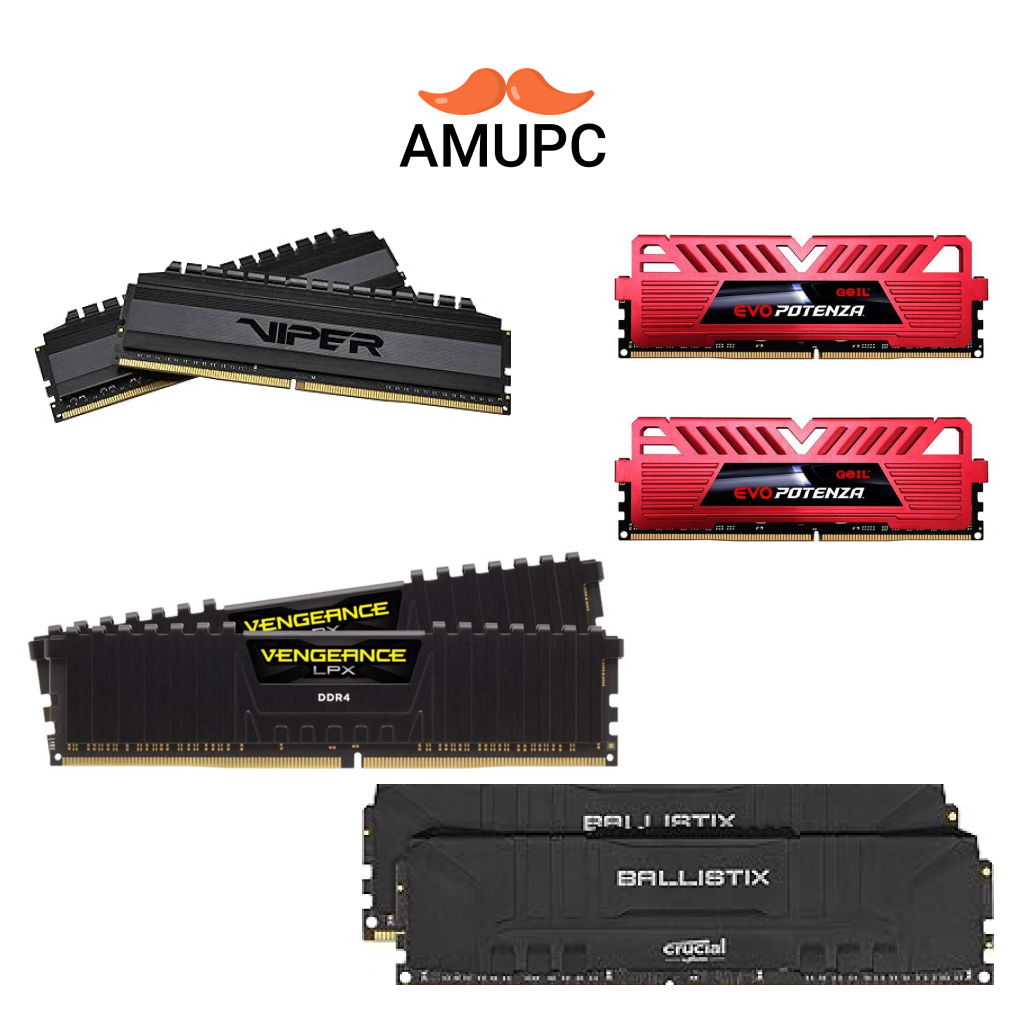 رم استوک ۴ گیگابایتی DDR4 (پک 4 عددی)