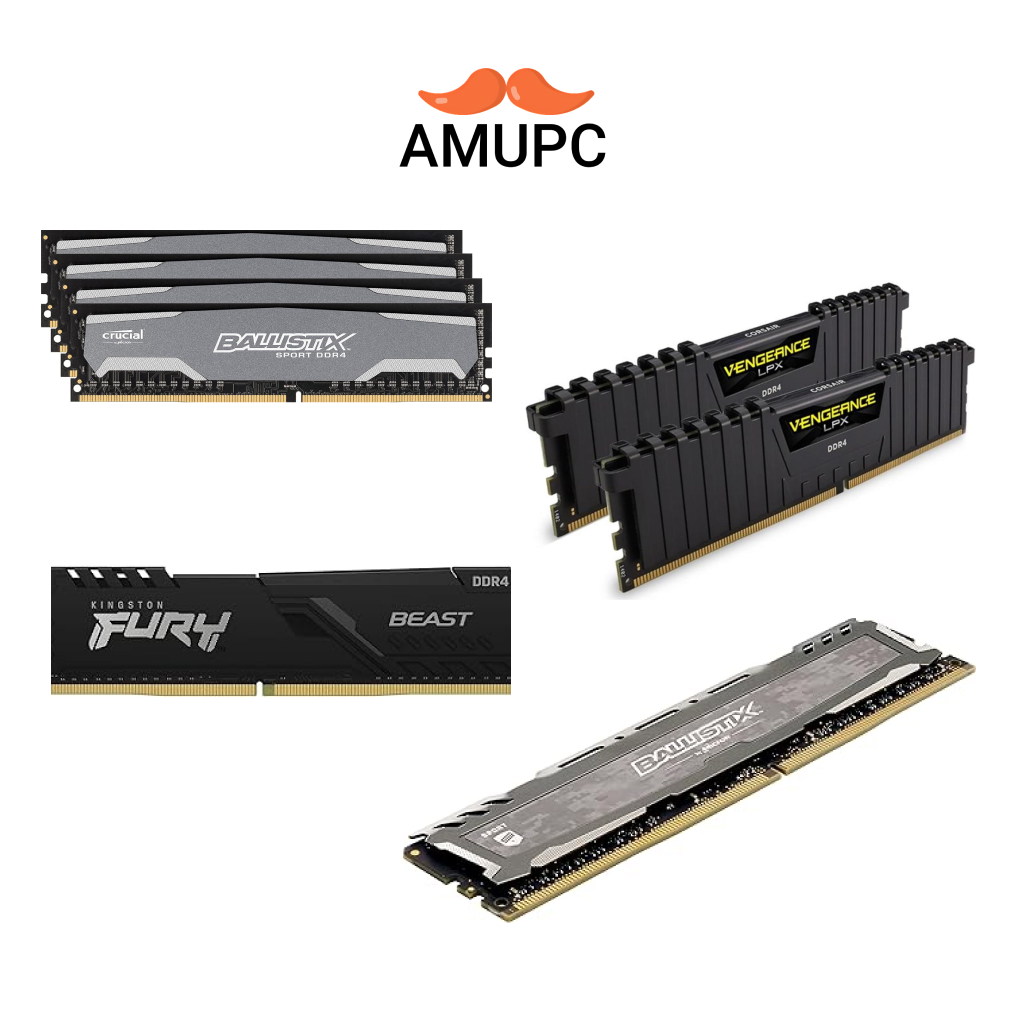 رم استوک ۸ گیگابایتی DDR4 (پک 2 عددی)