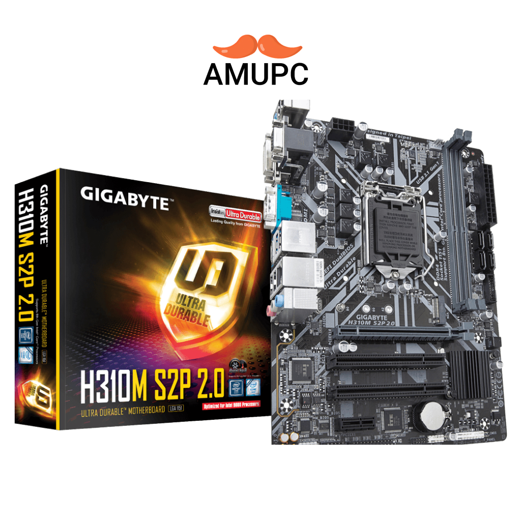 مادربرد استوک GIGABYTE H310M-S2P
