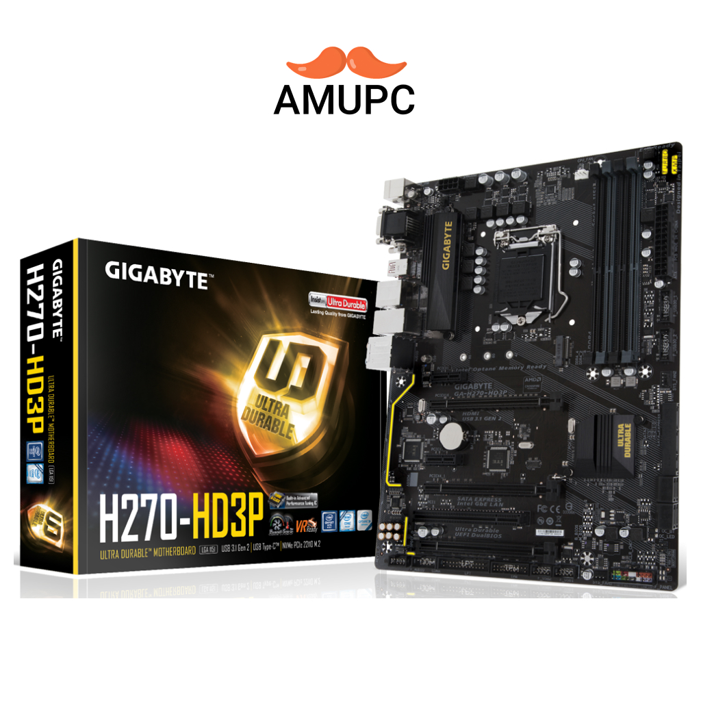 مادربرد استوک GIGABYTE GA-H270-HD3P (بهترین قیمت)