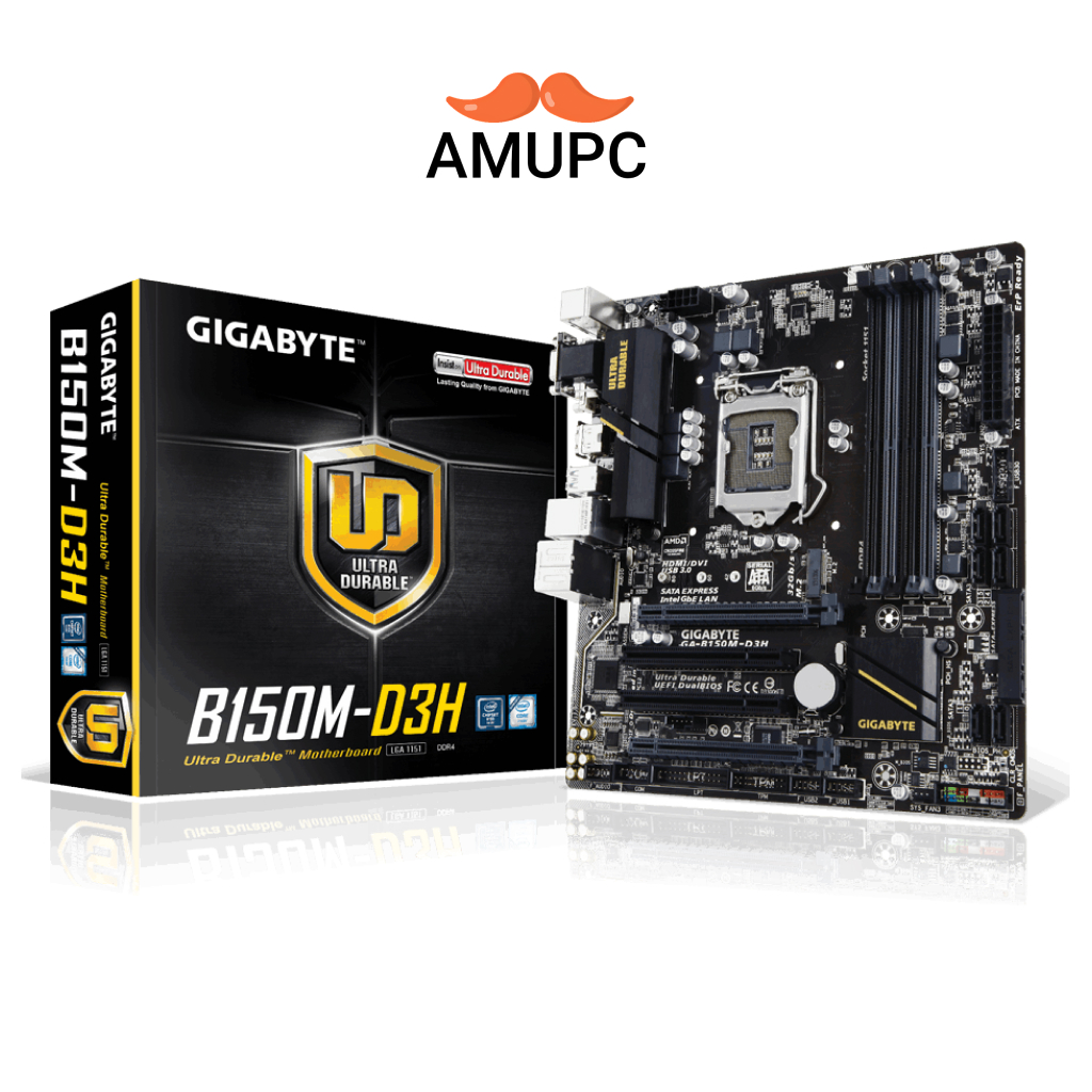 مادربرد استوک GIGABYTE GA-B150M-D3H (مشخصات+قیمت)