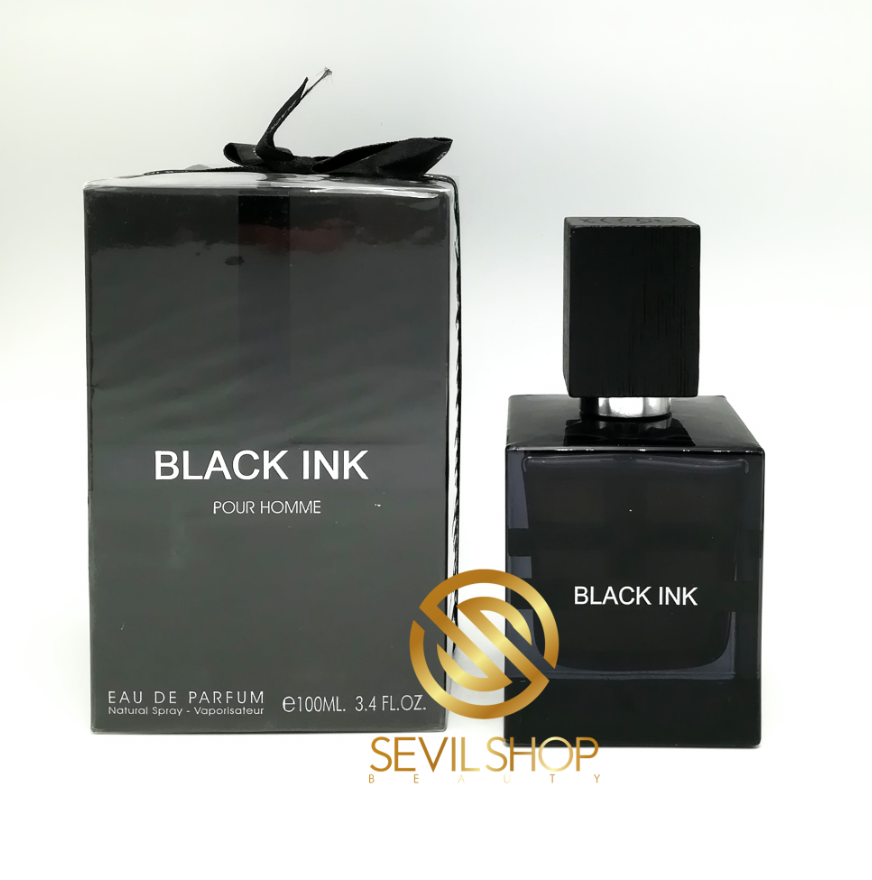 ادوپرفیوم مردانه فراگرنس ورد مدل لالیک مشکی Black ink حجم 100 میلی لیتر