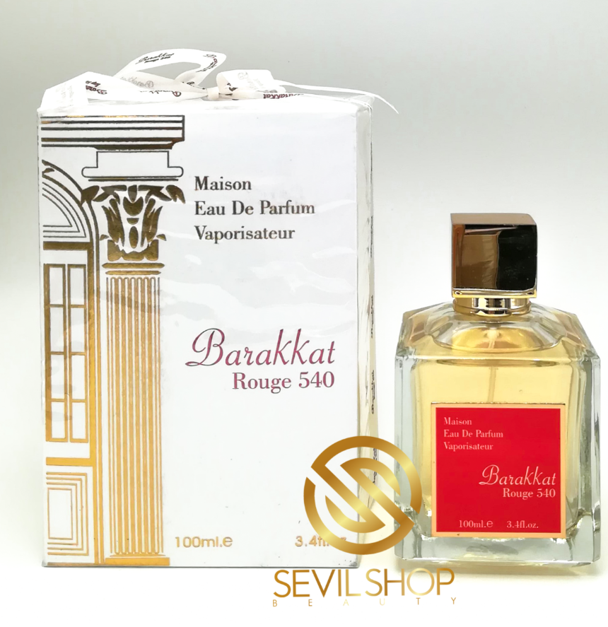 ادکلن باراکات رژ فراگرنس (باکارات سفید) Fragrance World Barakkat Rouge 540