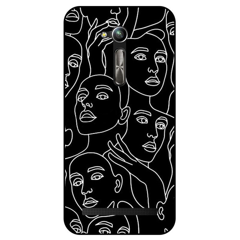 کاور مگافون طرح دخترانه مدل 7762 مناسب برای گوشی موبایل ایسوس Zenfone Go / ZB452KG — تصویر ۲