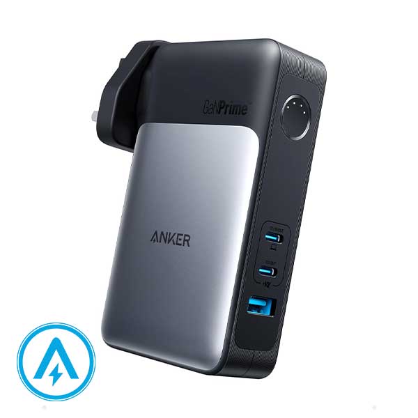 پاور بانک و شارژر انکر ظرفیت 10000 میلی آمپر مدل Anker A1651