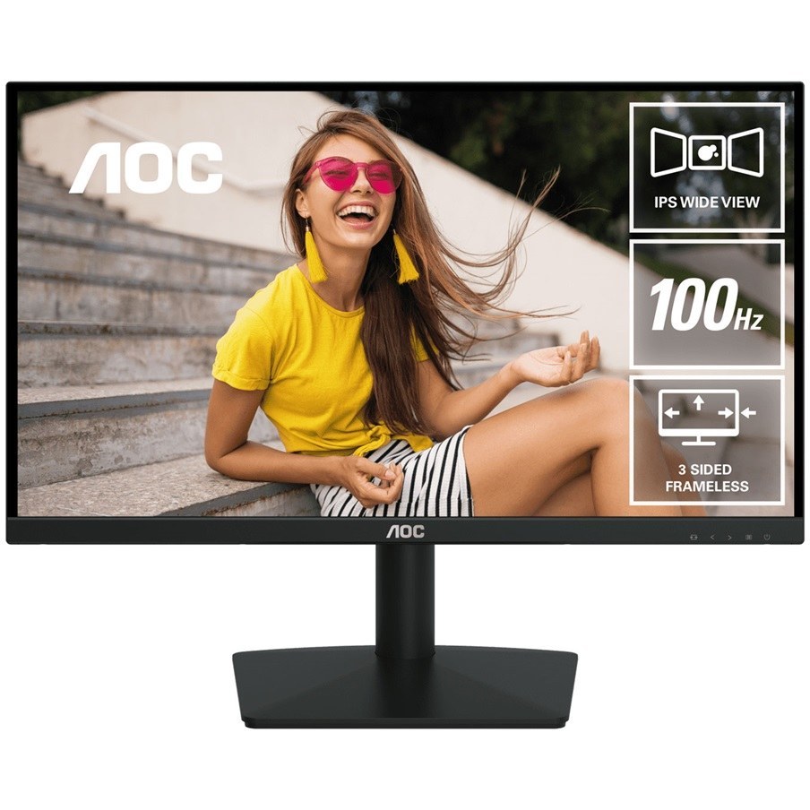 مانیتور ای او سی مدل AOC 24B15H2 سایز ۲۴ اینچ Full HD ۱۰۰ هرتز IPS — تصویر ۲